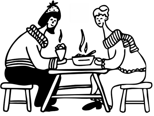 Illustration of people collaborating